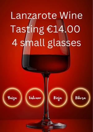 Rødvinsmaking — 4 glass for €14