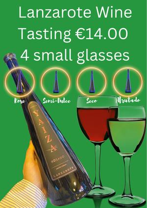 Yaiza hvitvinsmaking — 4 glass for €14