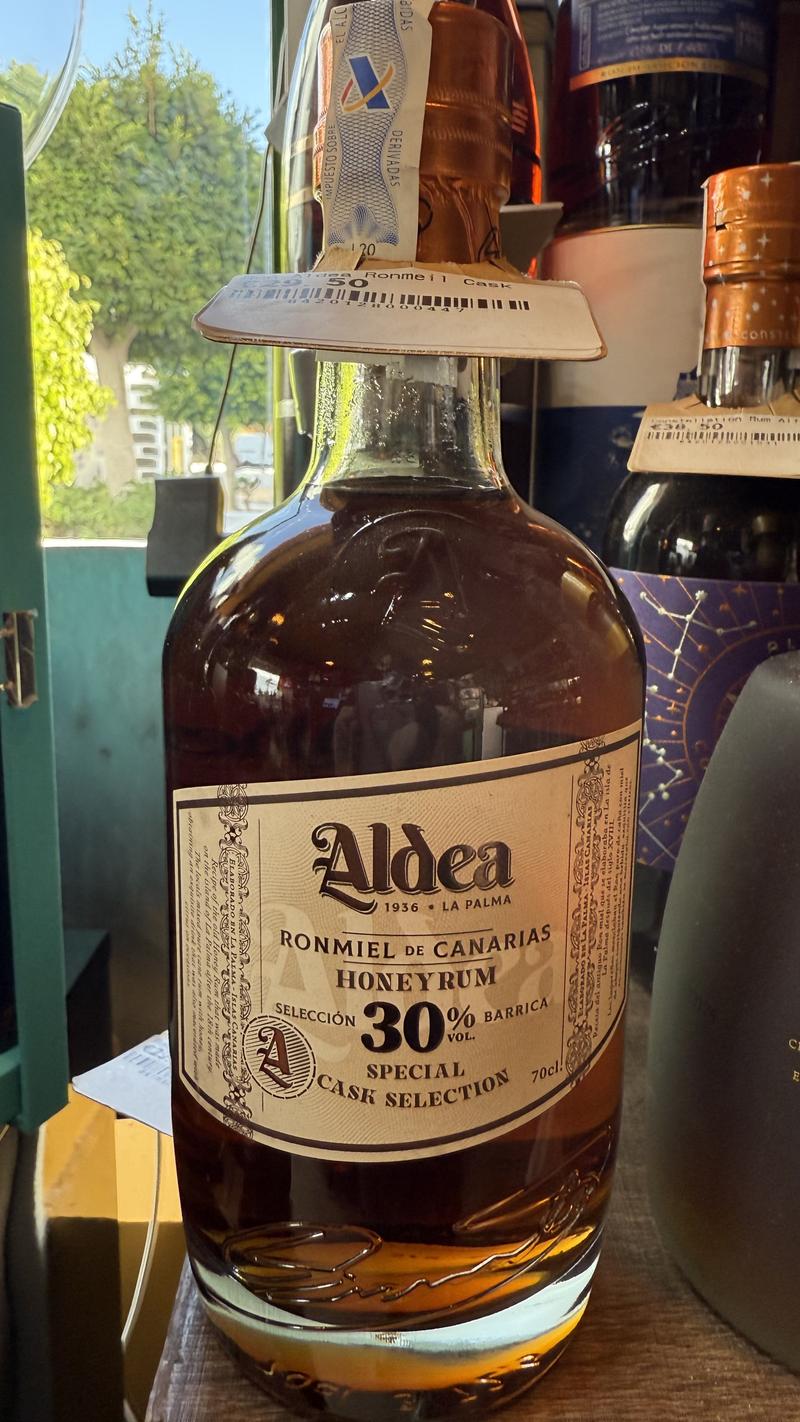 Aldea Ronmiel de Canarias Special Cask Selection — available at Brunchi.shop, Marina Rubicon, Playa Blanca, Lanzarote
