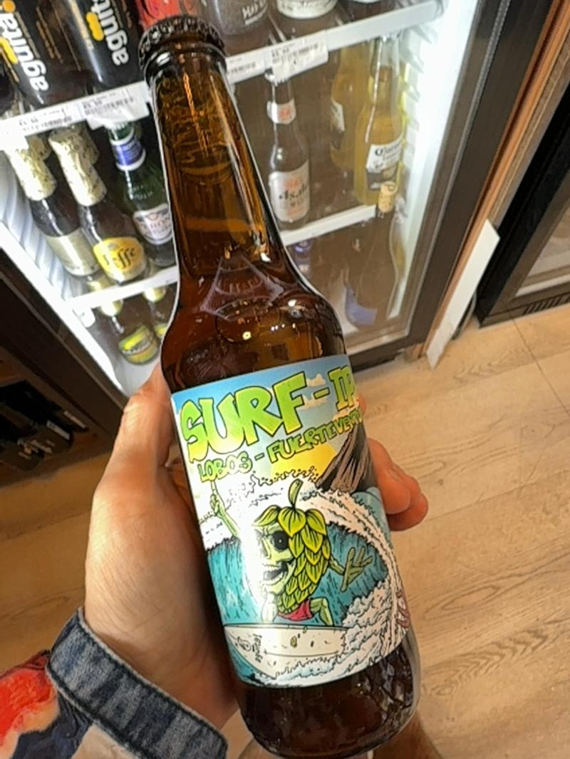 Bière de surf — disponible chez Brunchi.shop, Marina Rubicon, Playa Blanca